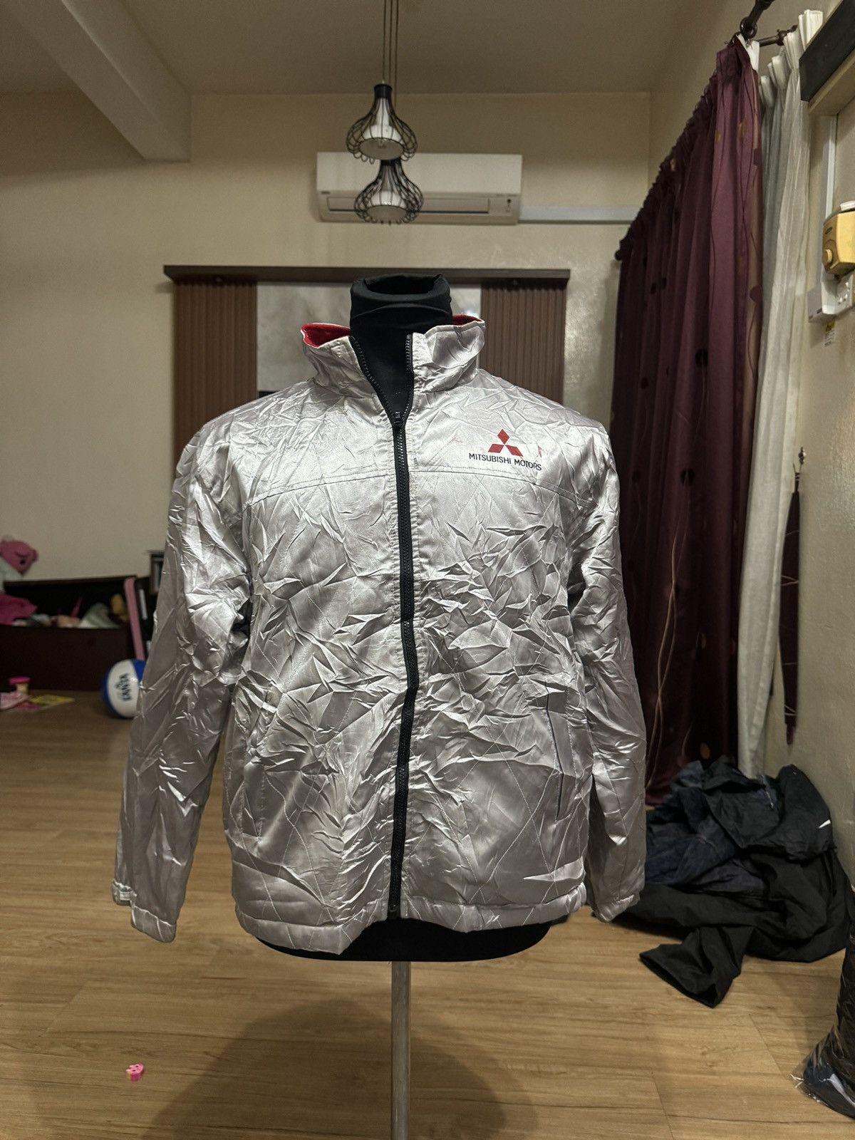 Japanese Brand × Sports Specialties Vintage MITSUBISHI MOTORS light jacket Size US M / EU 48-50 / 2 - 1 Thumbnail
