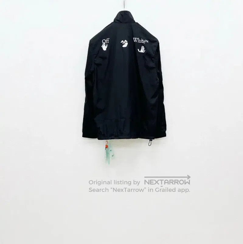 Other Off-White Black Long Sleeve Track Jacket . Size US S / EU 44-46 / 1 - 2 Thumbnail