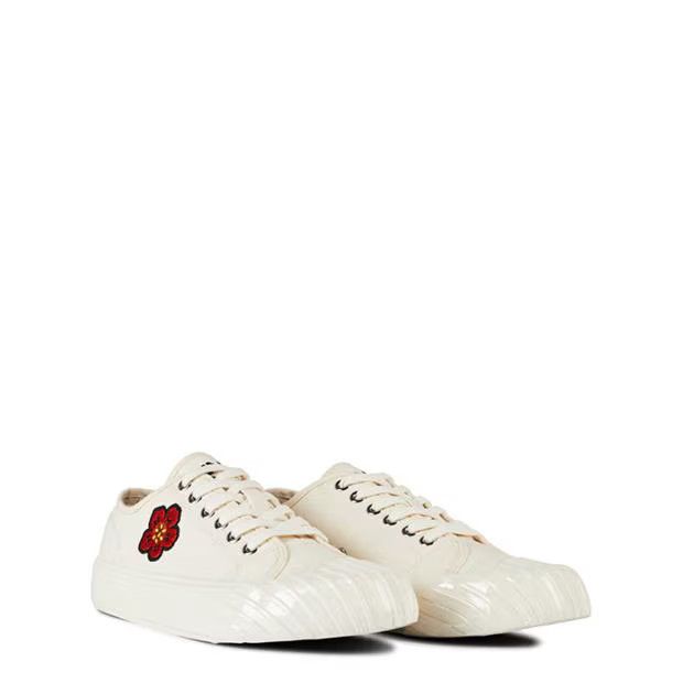 Kenzo o1g2r1mq1024 Low-Top Sneakers in Cream Size US 7 / IT 37 - 3 Thumbnail