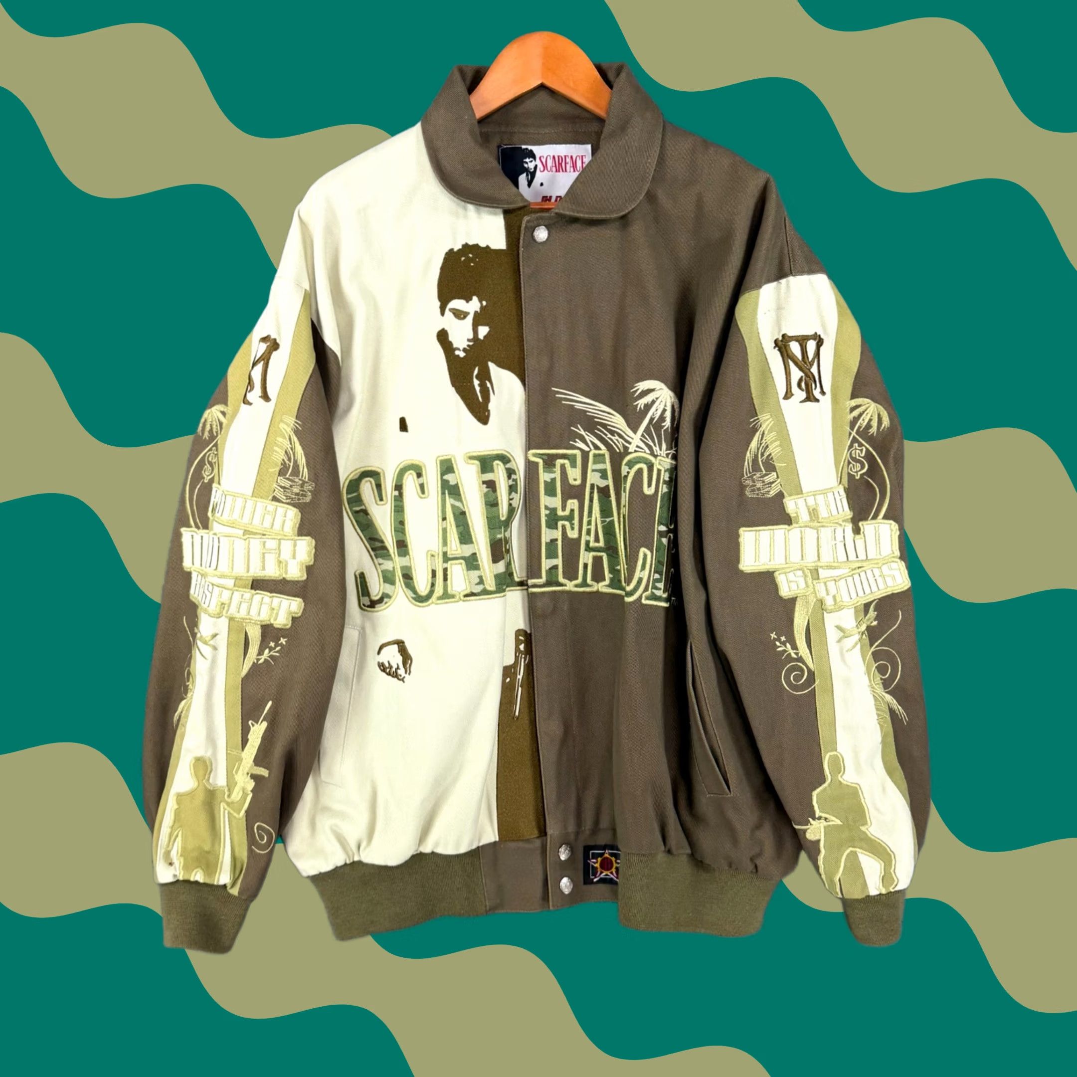 JH Design × NASCAR JH Desing Jack Daniels bomber jacket 90s | Grailed