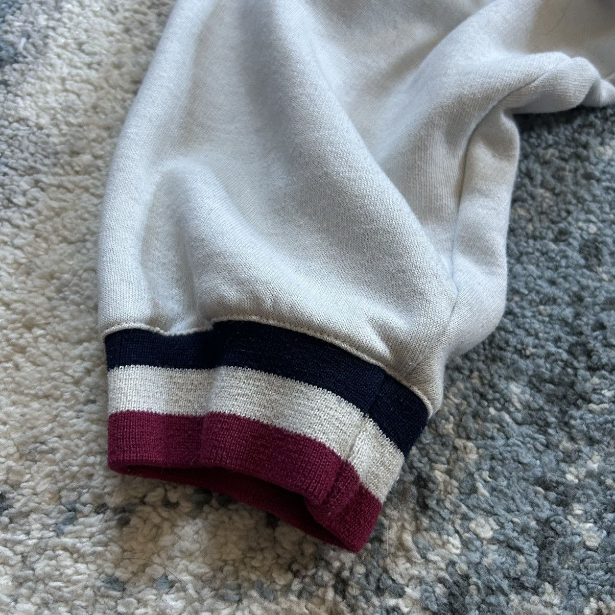 Wilson 90s WiLSON iN TRAiNiNG WiDE BOXY CROP FUNNEL NECK SWEATSHiRT Size M / US 6-8 / IT 42-44 - 11 Thumbnail