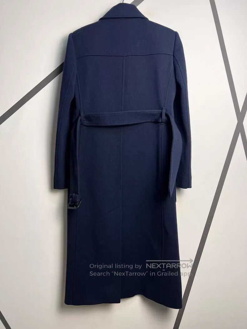 Saint Laurent Paris Saint Laurent Paris Navy Blue Extra-Long Single-Breasted B Size XS / US 0-2 / IT 36-38 - 3 Thumbnail