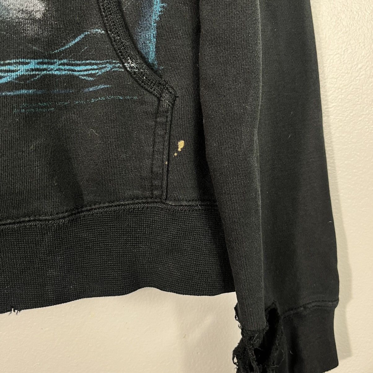 Vintage Y2K 2005 Vintage Slipknot AOP Hoodie Small Goth Corey Taylor Size US S / EU 44-46 / 1 - 3 Thumbnail