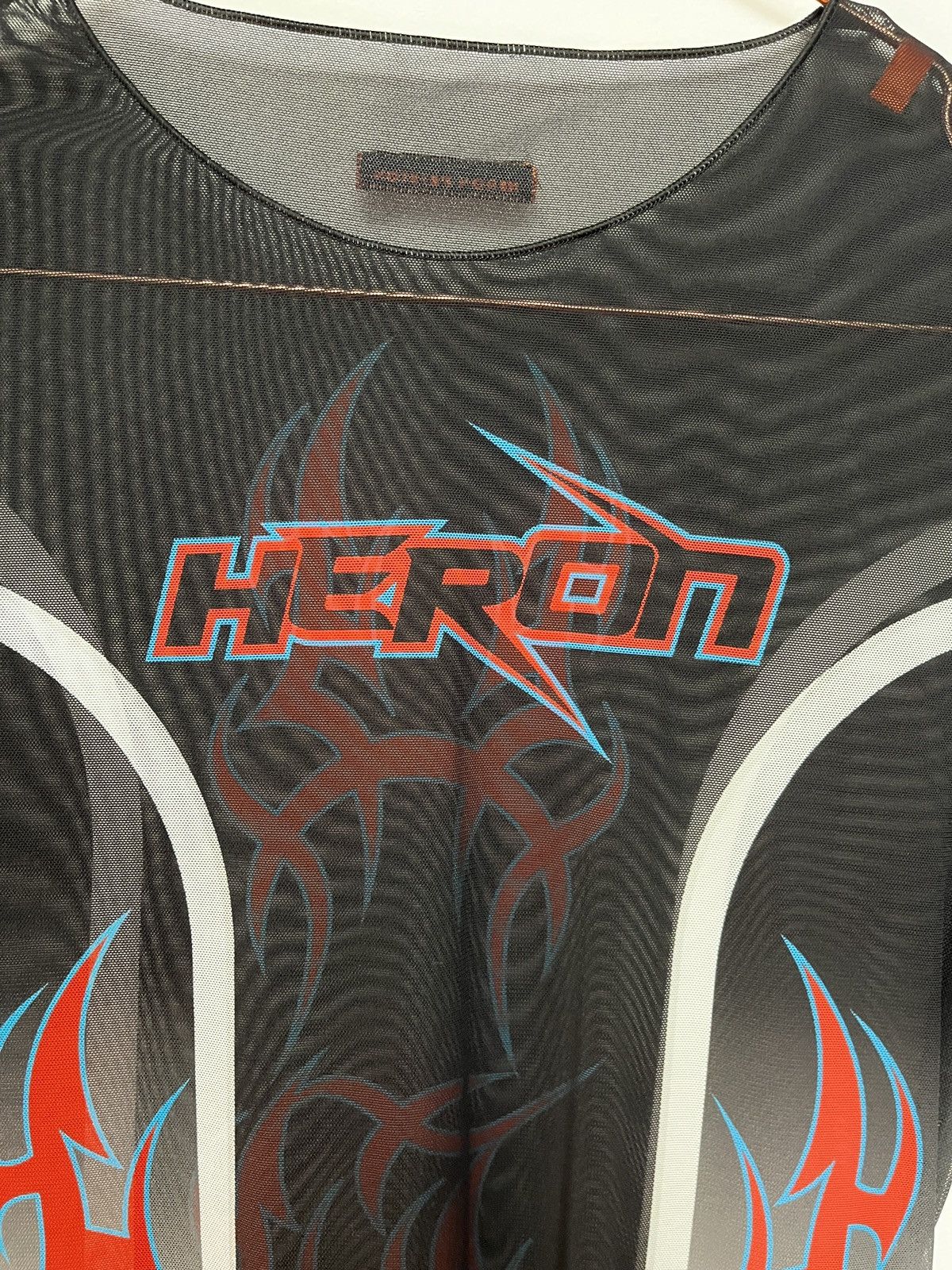 Heron Preston Heron Preston Gothic Mesh Bodysuit (unisex) Size US M / EU 48-50 / 2 - 7 Thumbnail