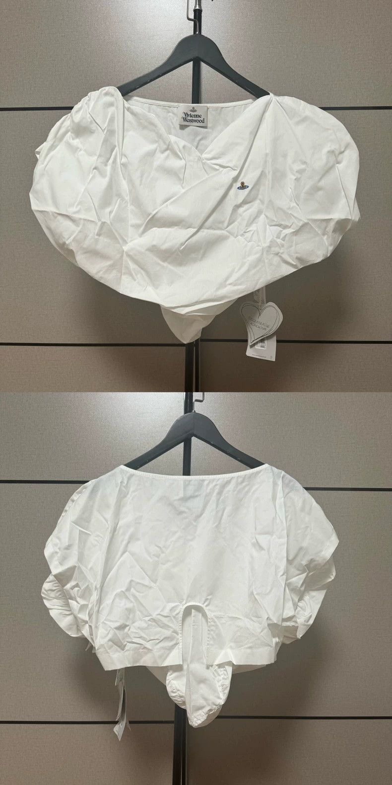 Vivienne Westwood Vivienne Westwood Heart-shaped silhouette cropped top Size XS / US 0-2 / IT 36-38 - 2 Thumbnail