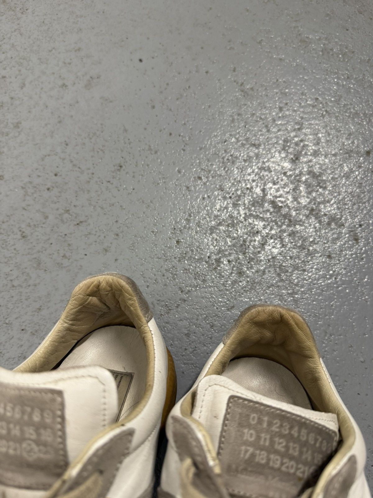 Maison Margiela Maison Margiela Gat Replica Leather Sneakers Size US 10 / IT 40 - 14 Thumbnail