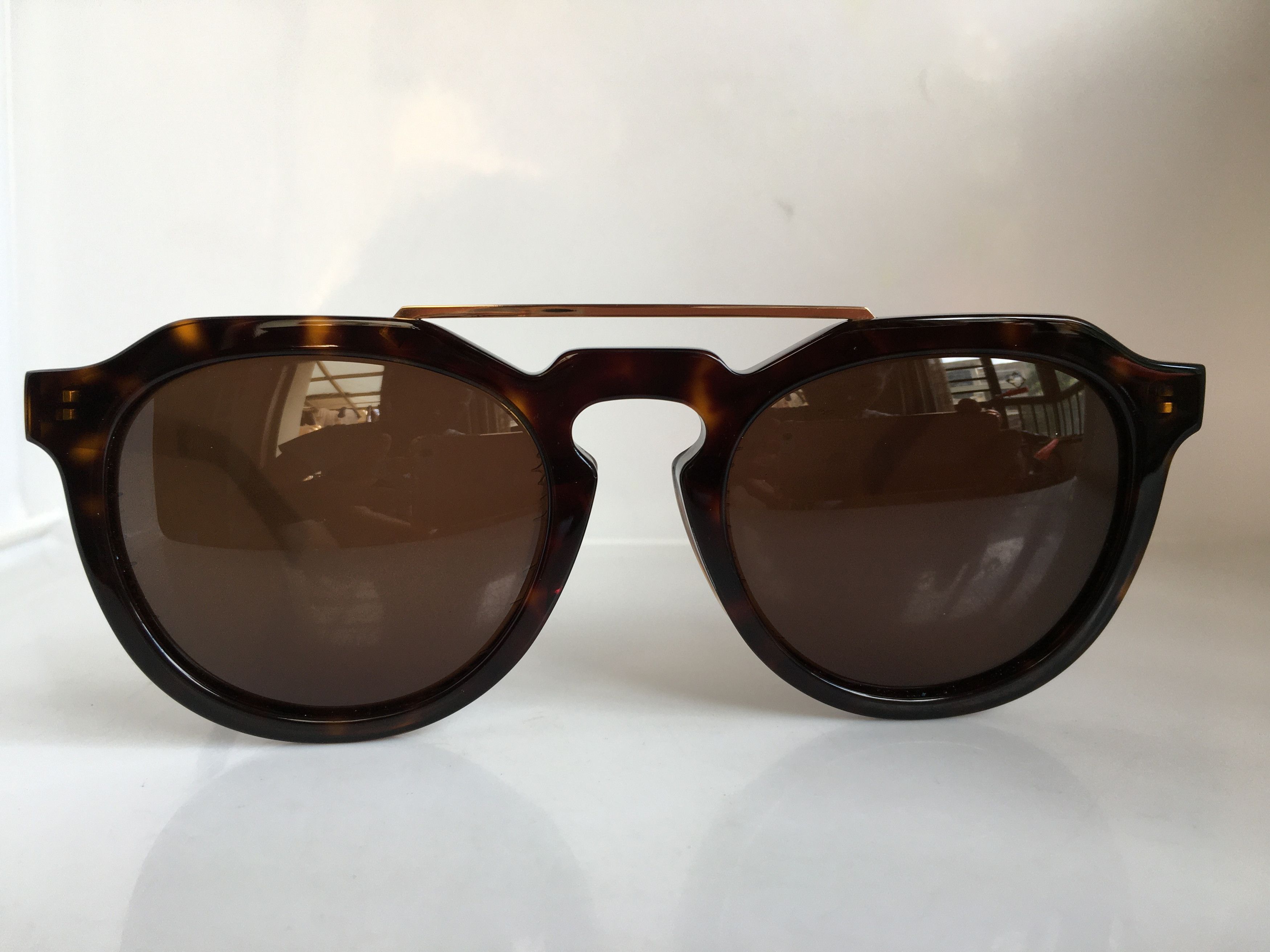Other Rain Handmade Tortoise Acetate PREPPY Sunglasses Size ONE SIZE - 1 Thumbnail