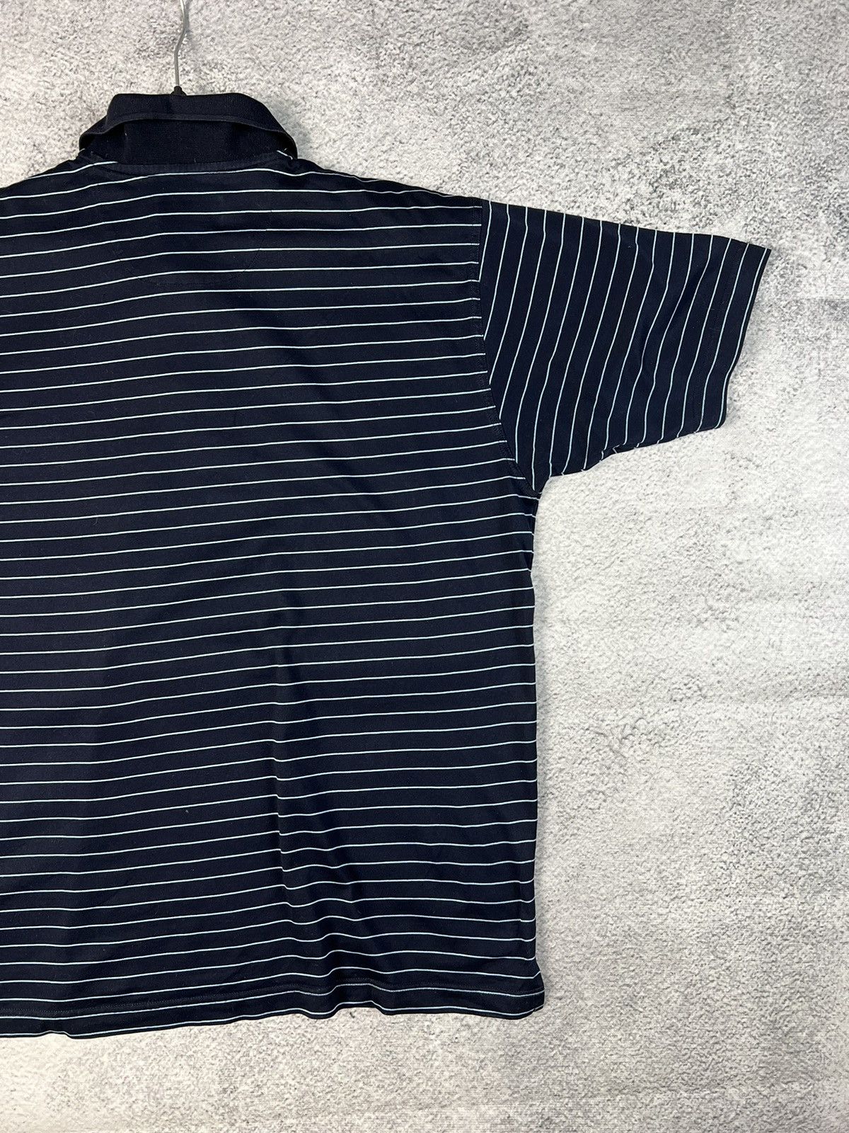 Yves Saint Laurent Vintage Yves Saint Laurent striped polo T-shirt Size US L / EU 52-54 / 3 - 6 Thumbnail