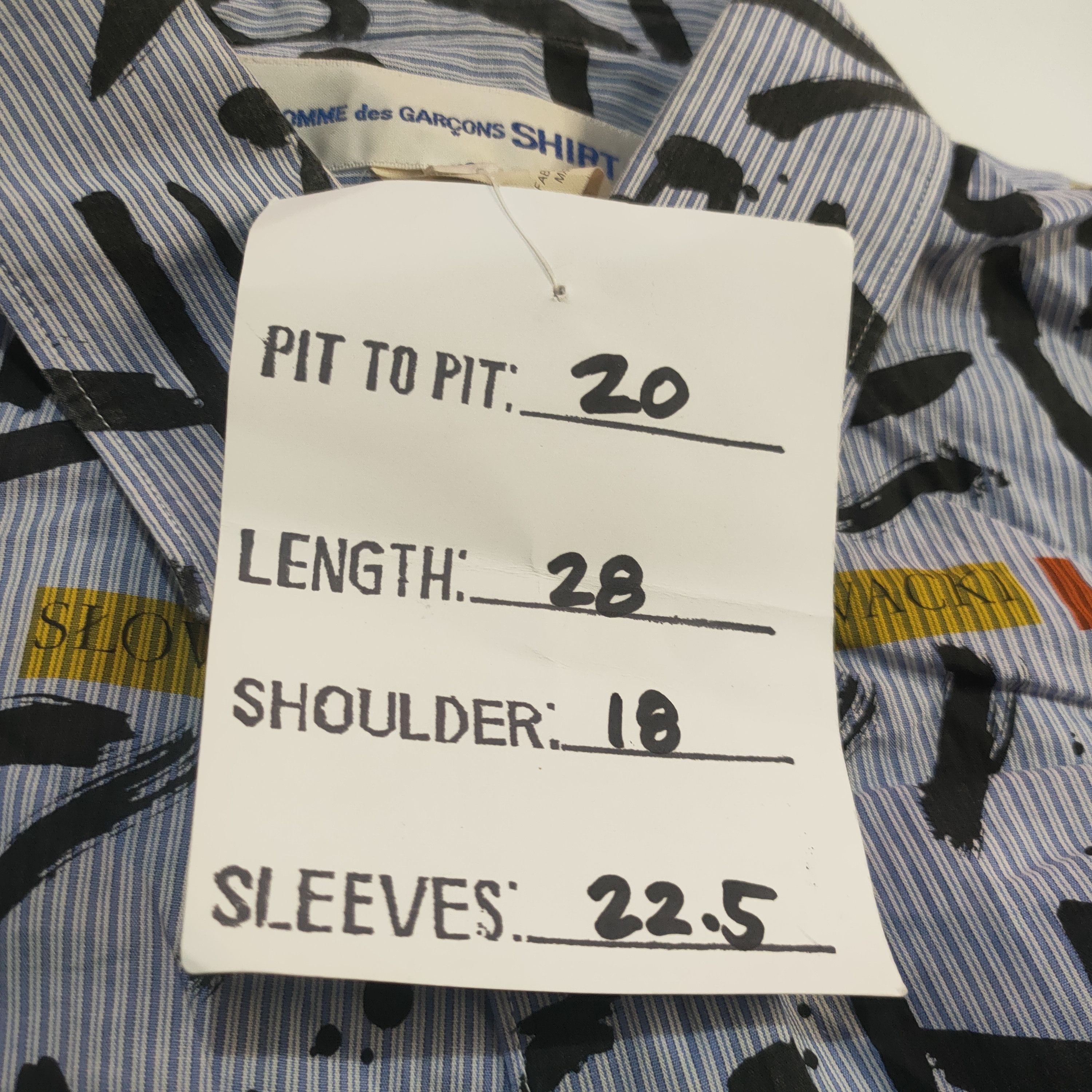 Comme des Garcons Comme des Garçons button down shirt homage Juliusz Slowacki Size US XS / EU 42 / 0 - 19 Thumbnail