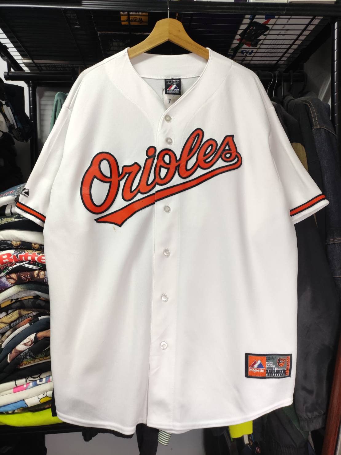 Majestic MLB Baltimore Orioles "Adam Jones" Home Majestic Jerseys Size US XL / EU 56 / 4 - 1 Thumbnail