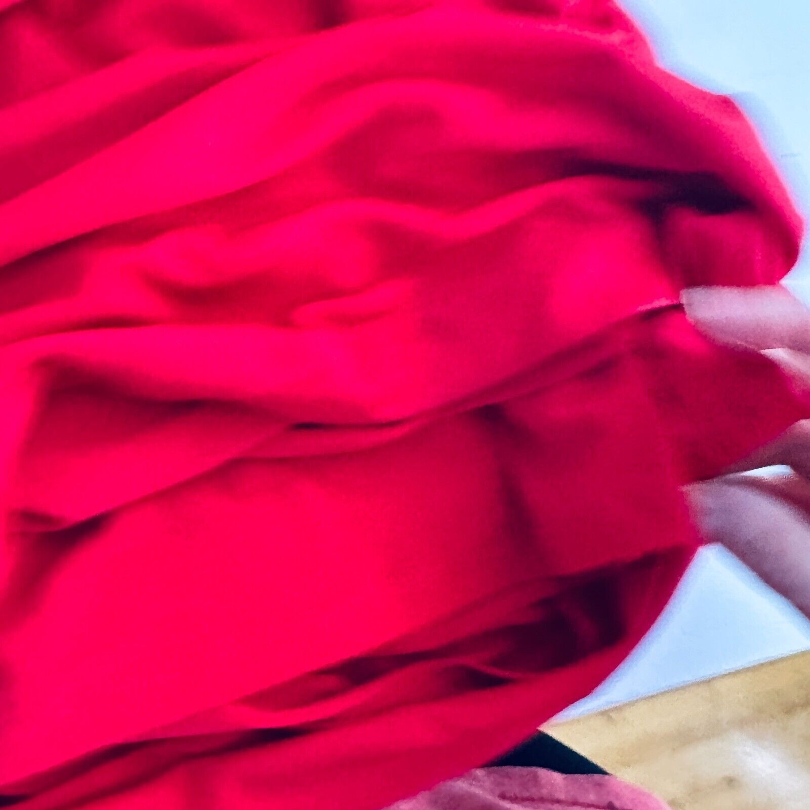 Guess Guess Red Ruched Draped Off-Shoulder Cross Back Mini Dress S Size S / US 4 / IT 40 - 9 Thumbnail
