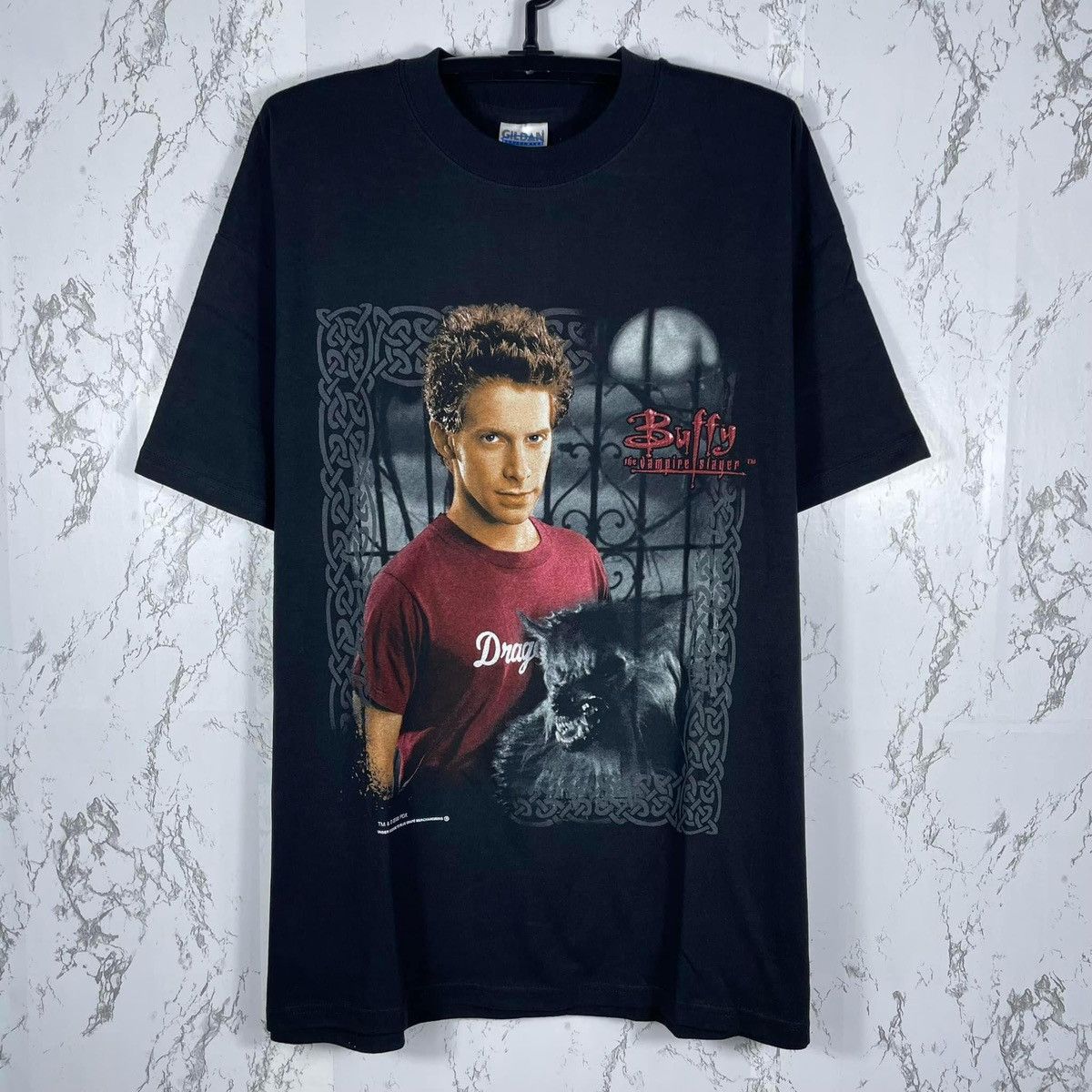 Vintage Rare Vintage 2000 Buffy The Vampire Slayer - Oz Seth Green Size US XL / EU 56 / 4 - 1 Thumbnail