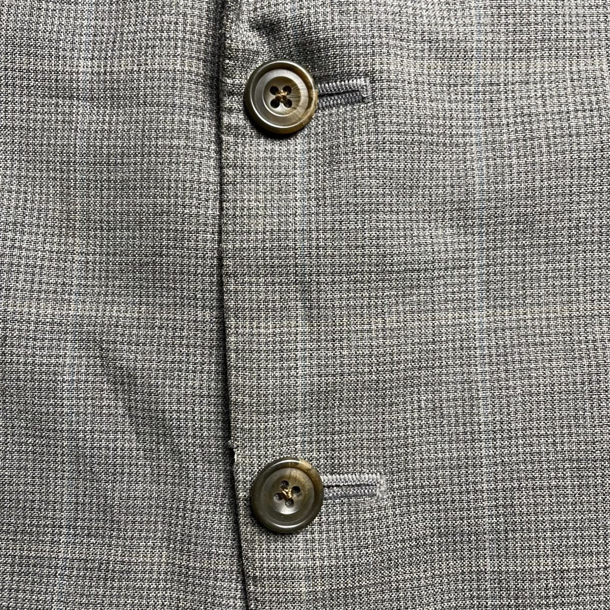 Burberry × Vintage VINTAGE BURBERRYS PURE NEW WOOL CHECKERED BLAZER COAT JACKET Size US M / EU 48-50 / 2 - 7 Thumbnail