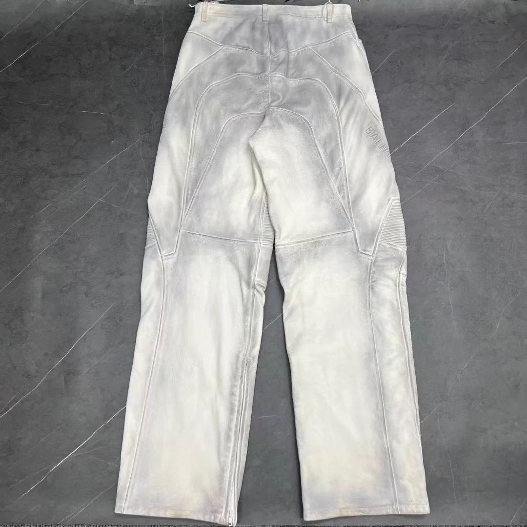 Balenciaga Balenciaga SS23 Motorcycle Leather Pants Size 26" / US 2 / IT 38 - 2 Thumbnail