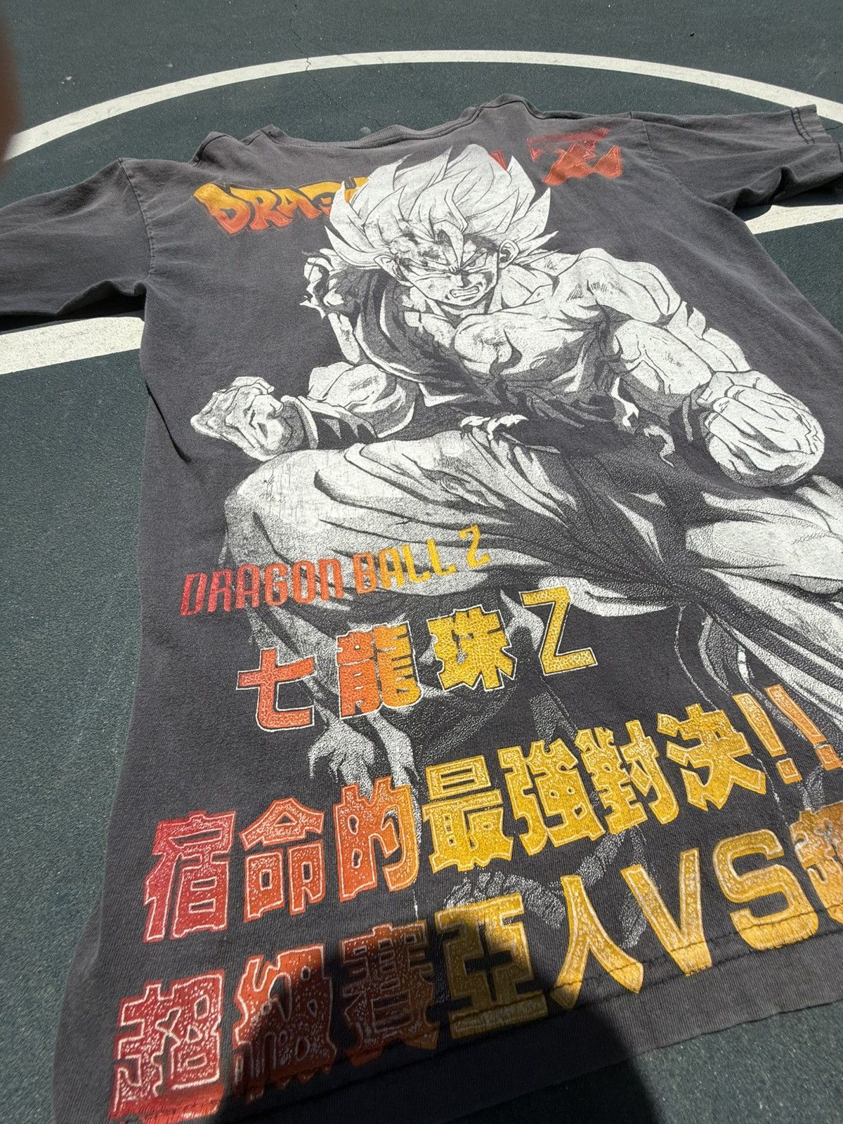 Vintage *RARE* Vintage DBZ Shenron & Goku AOP T-Shirt. Size US L / EU 52-54 / 3 - 5 Thumbnail