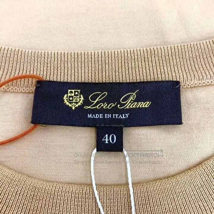 Loro Piana Loro Piana Brown Logo Embroidered Cotton T. Size US M / EU 48-50 / 2 - 6 Thumbnail