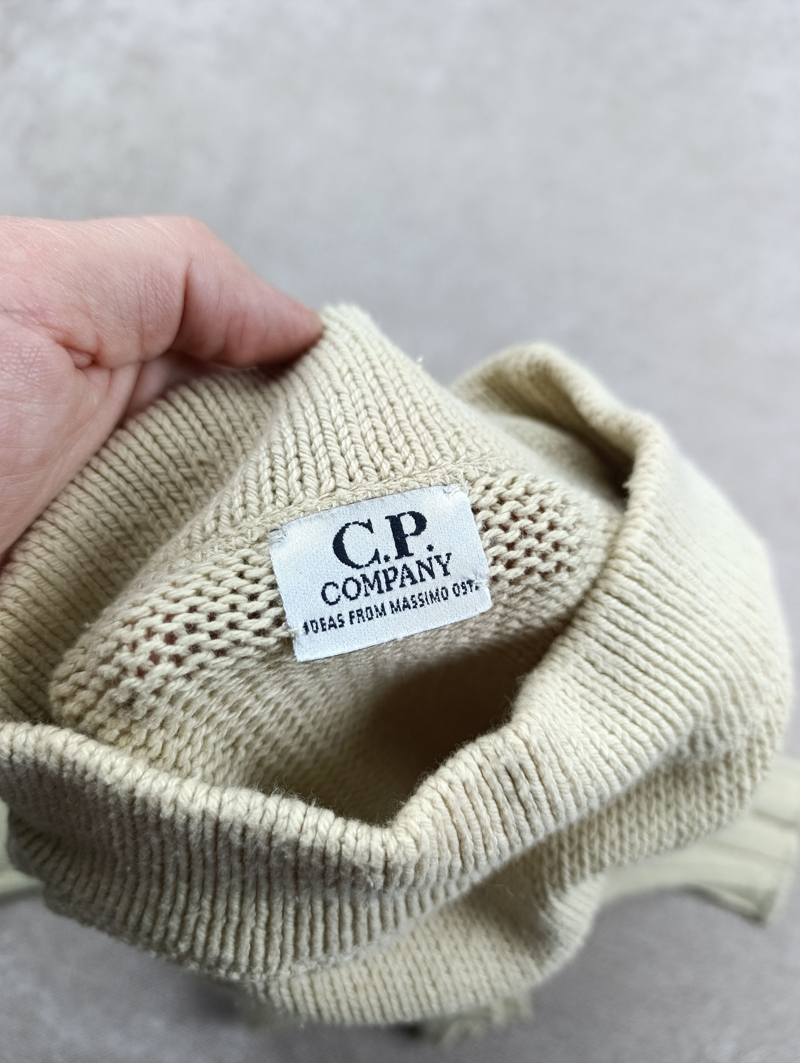 C.P. Company C.P.COMPANY 80S IDEAS FROM MASSIMO OSTI KNIT CREWNECK JUMPER Size US XL / EU 56 / 4 - 9 Thumbnail