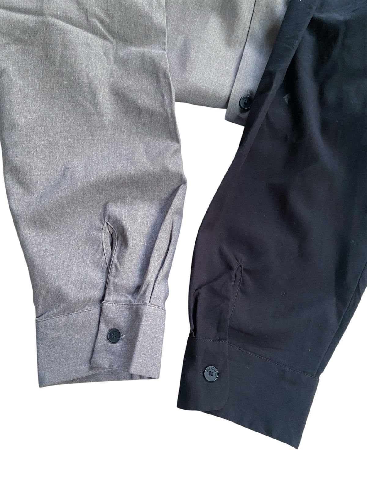 GU × Maison MIHARA YASUHIRO MIHARAYASUHIRONx GU COLORS BLOCK BUTTON DOWN SHIRT Size US XL / EU 56 / 4 - 10 Thumbnail