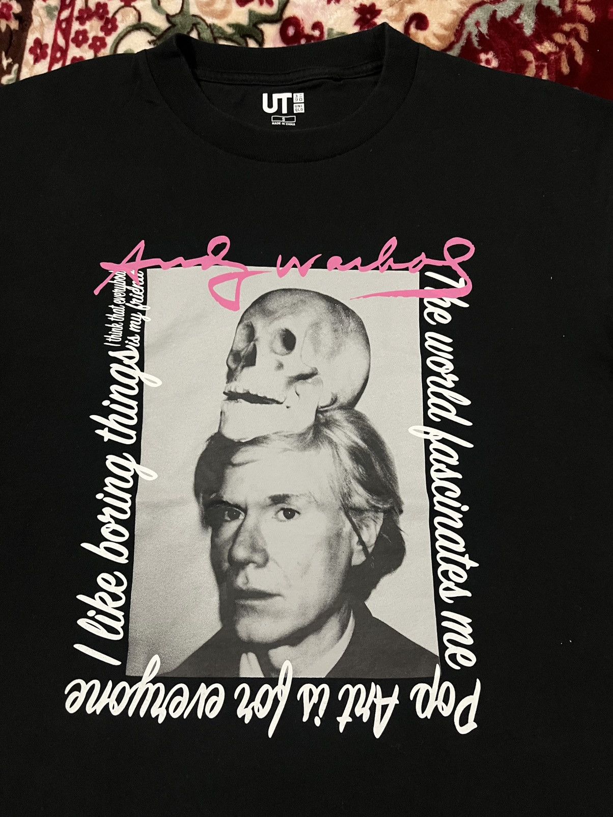Andy Warhol × Japanese Brand × Uniqlo Andy Warhol Potrait Photo Tee Tshirt Size US S / EU 44-46 / 1 - 2 Thumbnail