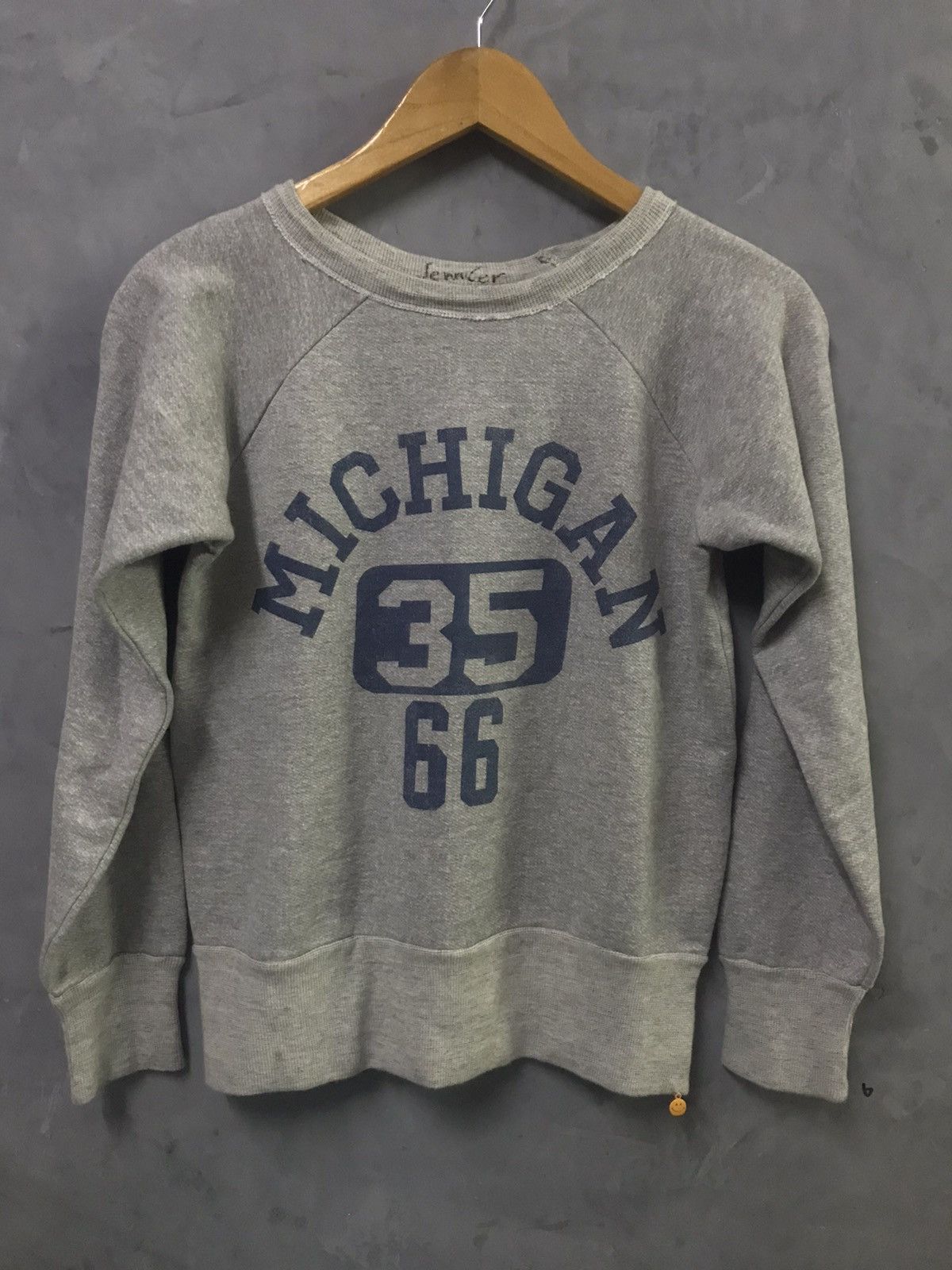 Japanese Brand Jackson Matisse - MICHIGAN 35 Printed Sweatshirt Size US XS / EU 42 / 0 - 1 Thumbnail
