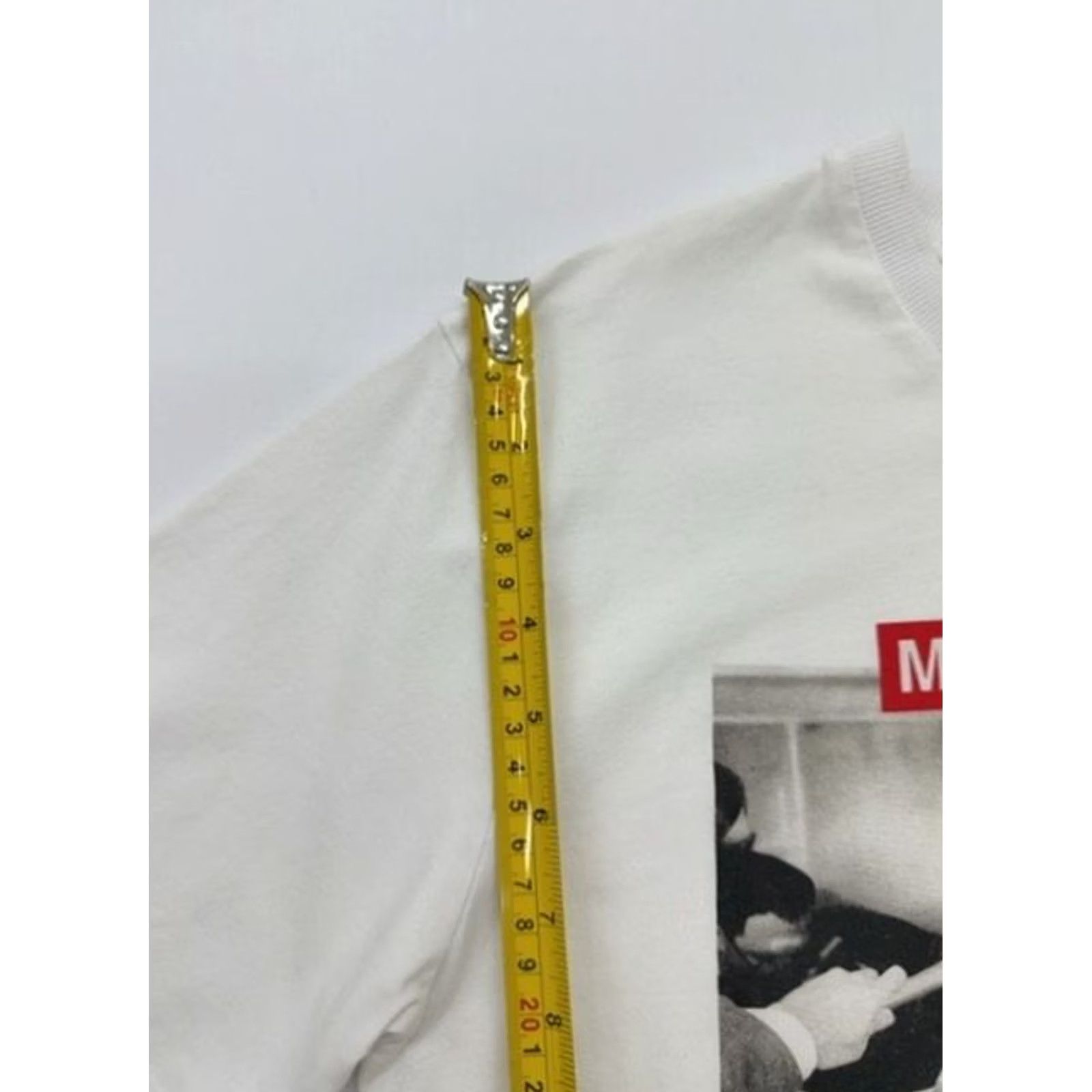 Zara Zara Unisex White Ali Graphic T-Shirt Size 38 Crew Neck Regular Fit Size US M / EU 48-50 / 2 - 5 Thumbnail