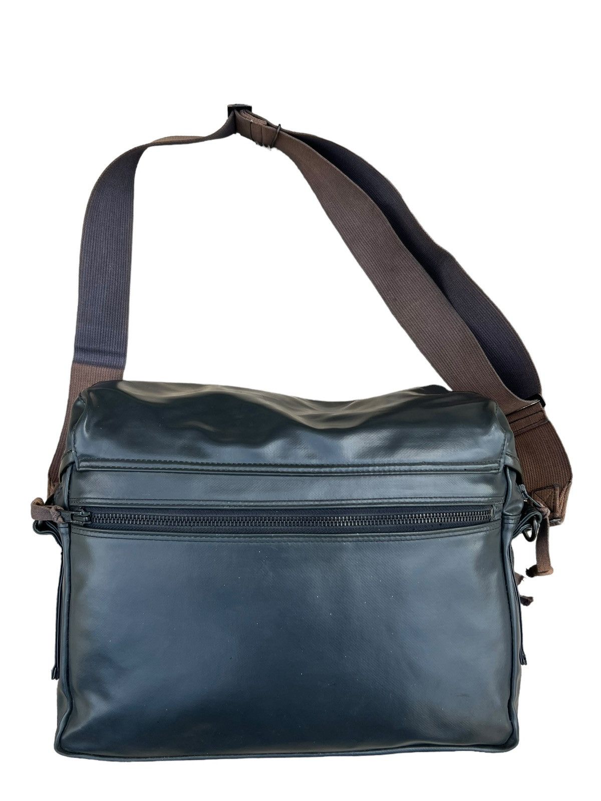 Japanese Brand Vintage Luggage Label Yoshida Tarpaulin Messenger Bag Size ONE SIZE - 8 Thumbnail