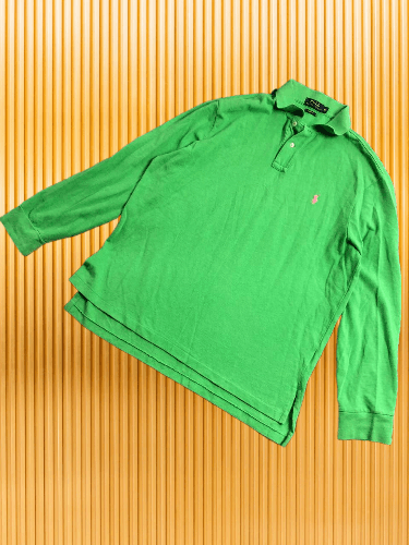 Polo Ralph Lauren Vintage Polo Ralph Lauren Rugby Long-Sleeve Size US XL / EU 56 / 4 - 1 Thumbnail