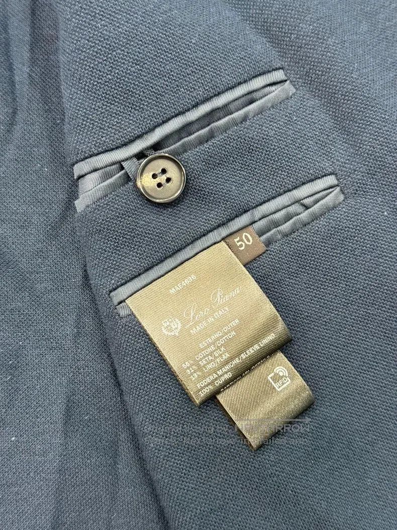 Loro Piana Loro Piana Men's Navy Casual Blazer Jacket. Size US L / EU 52-54 / 3 - 4 Thumbnail
