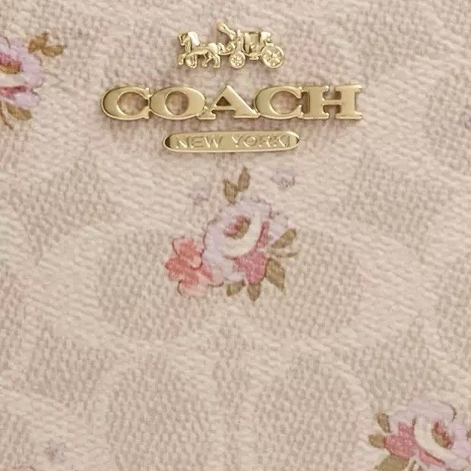 Coach NWT Coach Mini Jamie Camera Bag Signature Floral CBA86 Size ONE SIZE - 9 Thumbnail