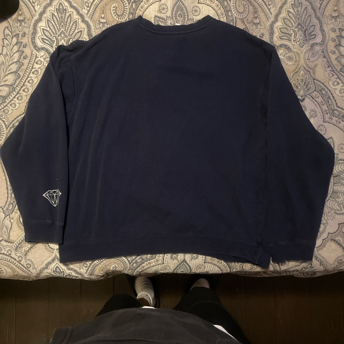 Diamond Supply Co. Navy blue Diamond Supply Co sweatshirt Size US XL / EU 56 / 4 - 2 Thumbnail