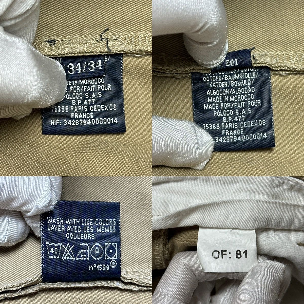 Polo Ralph Lauren Vintage Polo Ralph Lauren Chino Chatfield Casual Pants Size US 33 - 16 Thumbnail