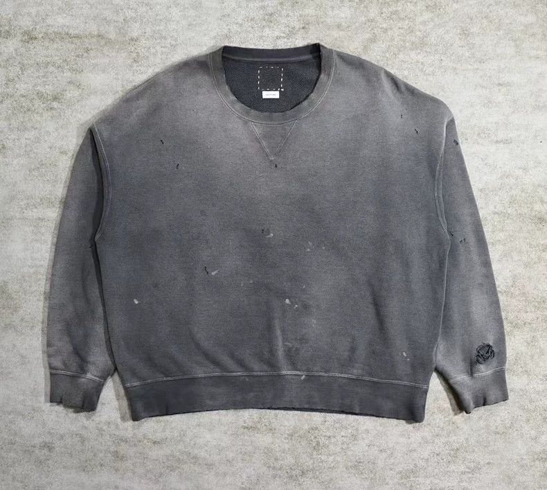 Visvim22aw Amplus Sb Sweat long sleeves 2504-Nextarrow