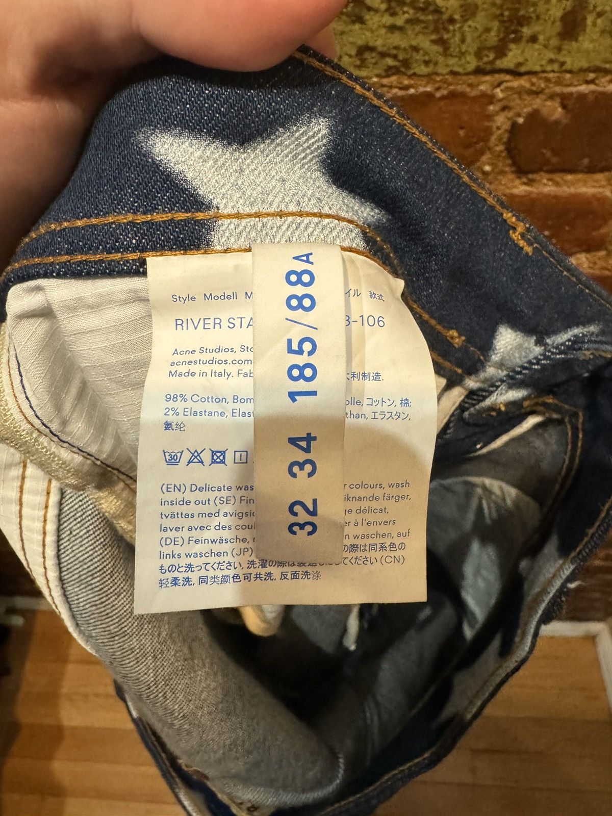 Acne Studios Acne Studios Bla Konst Jeans Size US 32 / EU 48 - 6 Thumbnail