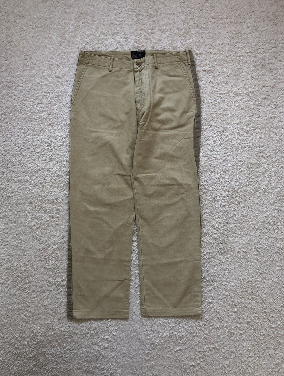 パンツ 90s old stussy \"chino pants\" gray STUSSY - 90s USA製 old stussy オールドステューシー チノパン