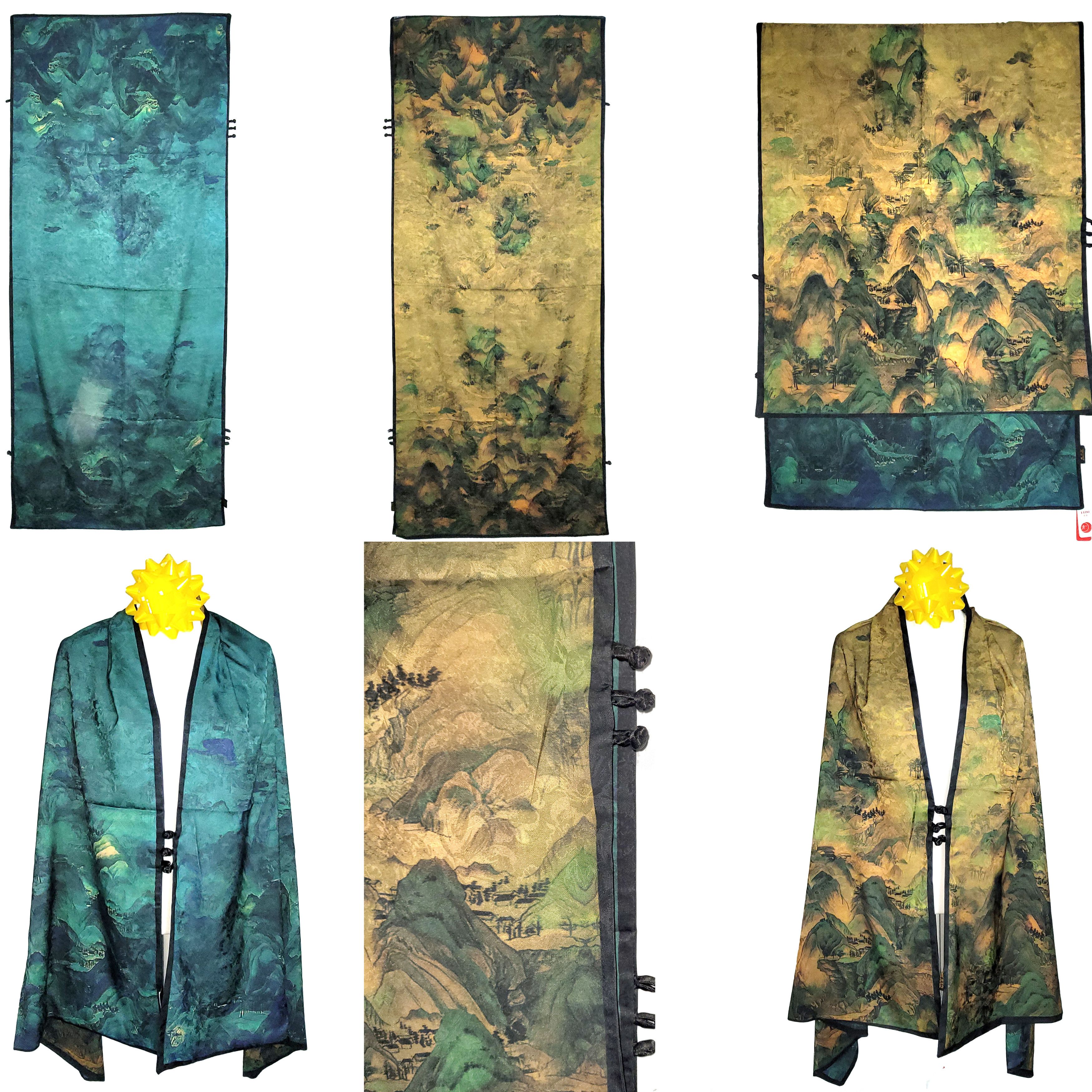 Other NWT Double-Sided Double-Layer Long Silk Scarf 27"x70" PK5990 Size ONE SIZE - 1 Thumbnail