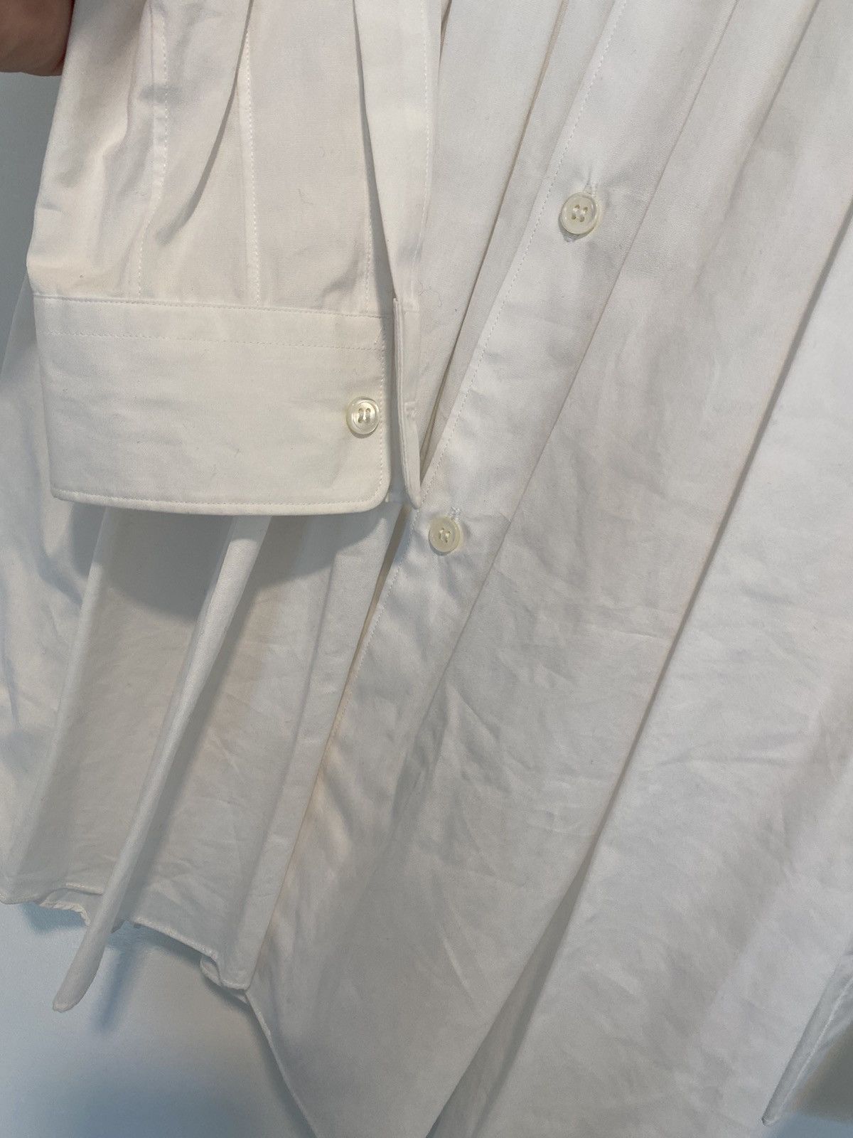Comme des Garcons Homme Plus CDG Homme Plus - Broad Front Pleats Shirt Size US L / EU 52-54 / 3 - 4 Thumbnail