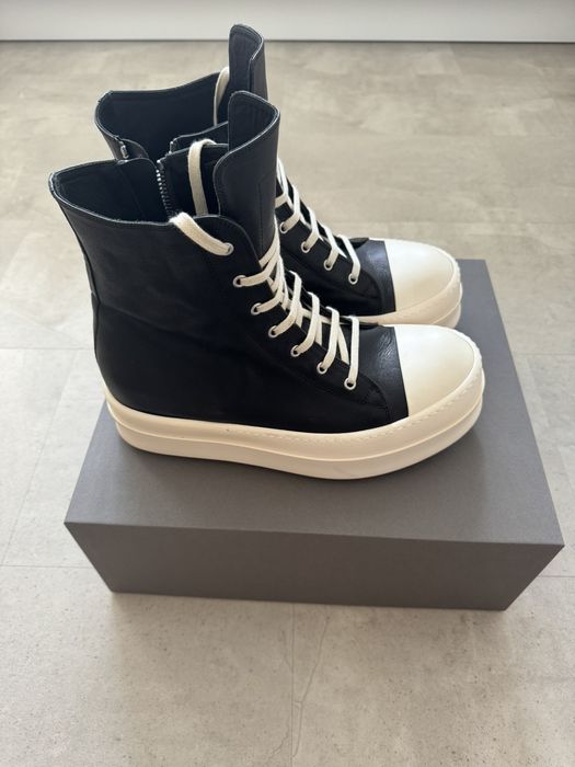 Rick Owens Rick Owens Mega Bumper Ramones 44 Leder FW23 | Grailed