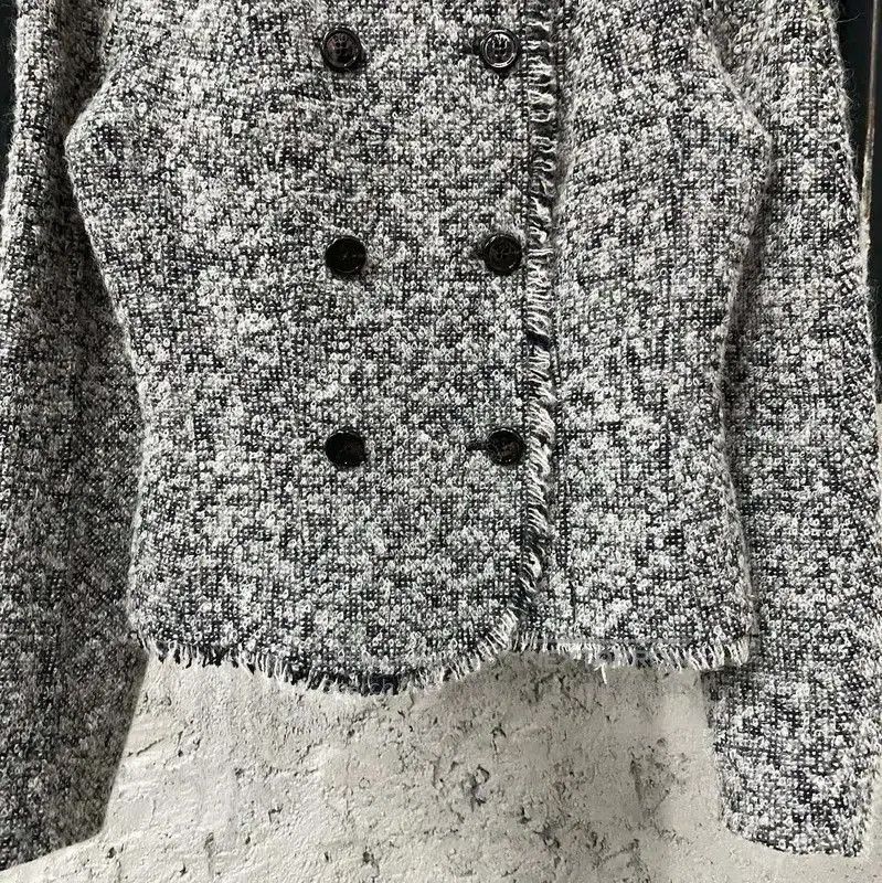 Dior Dior Gray Women's Jacket for Spring and Autumn . Size XXS / US 00 / IT 34 - 4 Thumbnail