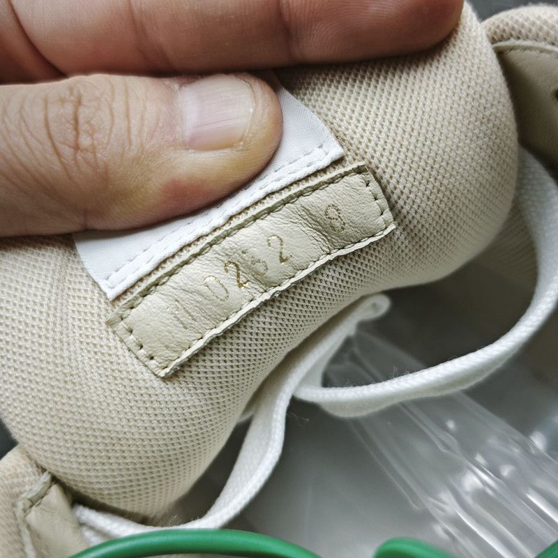 Louis Vuitton Louis Vuitton Trainer Low Top Sneakers in Khaki -2508 Size US 8.5 / EU 41-42 - 5 Thumbnail