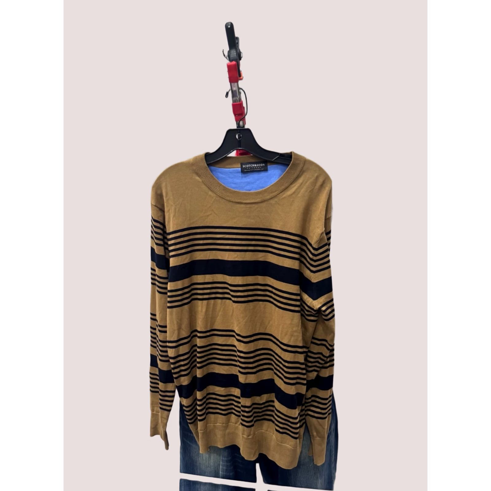 Scotch & Soda Scotch & Soda Retro Stripe SWEATER XL Adult Mens Multicolor Long Sleeve 100% Happiness Guarantee Size US XL / EU 56 / 4 - 1 Thumbnail