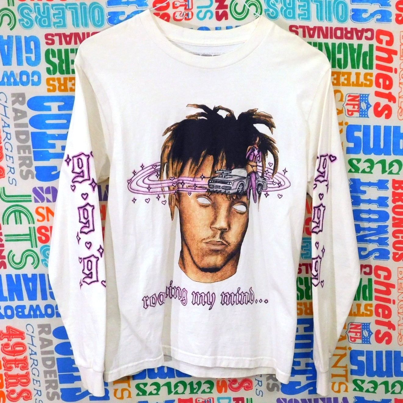 999 Club Juice Wrld Long Sleeve T Shirt Size S 999 Roaming My Mind Size US S / EU 44-46 / 1 - 1 Thumbnail