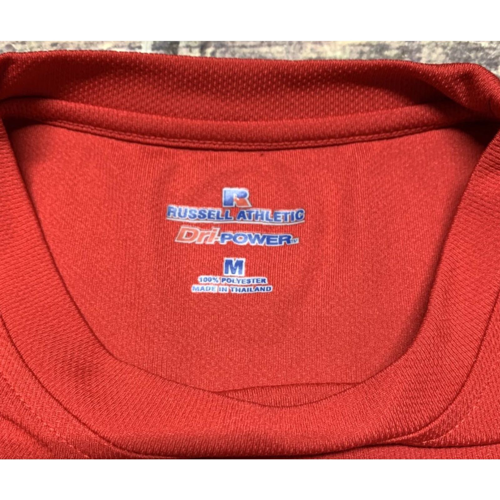 Vintage RUSSELL DRI-POWER Mens Compression Shirt Size Medium Athletic Red Stretchy Shirt Mens Athletic Red DRI-POWER Compression Size US M / EU 48-50 / 2 - 3 Thumbnail