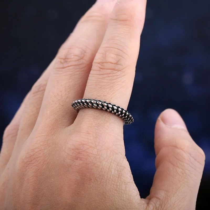 Jewelry Dragon scale Ring Size ONE SIZE - 1 Thumbnail