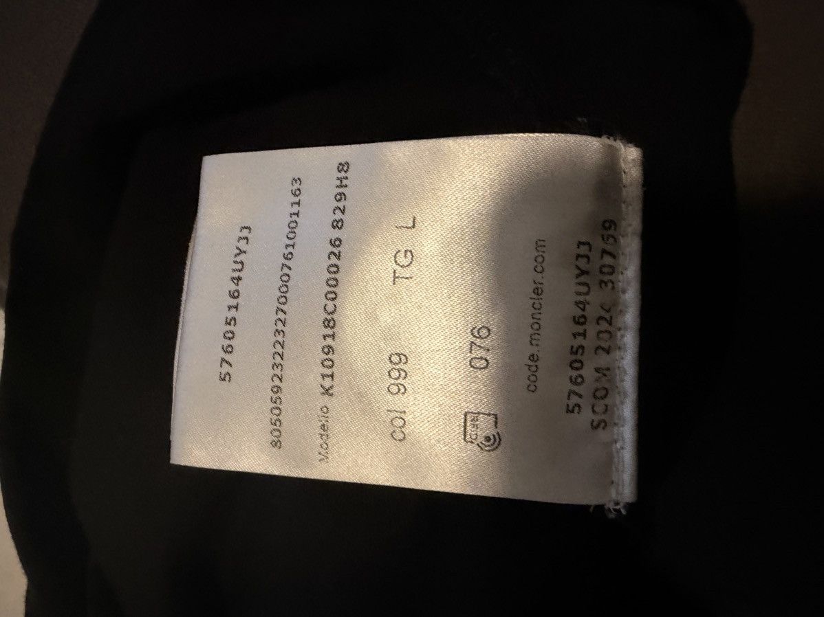 Moncler Moncler Embroidered Logo Tee Size US L / EU 52-54 / 3 - 7 Thumbnail