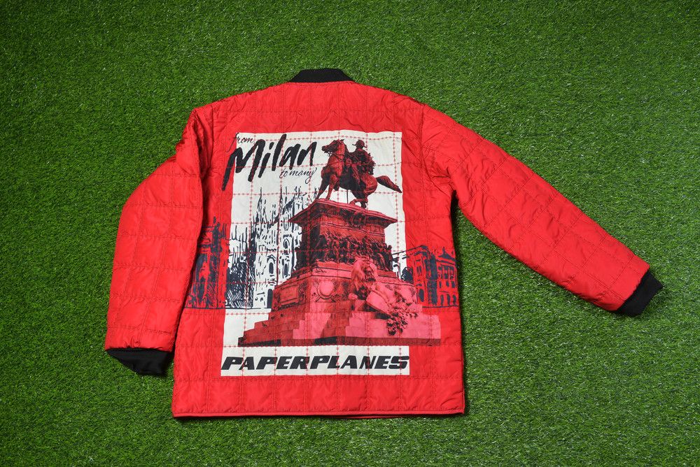 Paper Planes Paper Planes x A.C.Milan Limited Edition Bomber Jacket Size US L / EU 52-54 / 3 - 6 Thumbnail