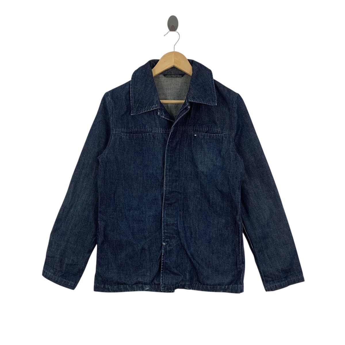 Vintage Vintage 80s DO! FAMILY JAPAN Pure Indigo Denim Jeans Jacket Size M / US 6-8 / IT 42-44 - 1 Thumbnail