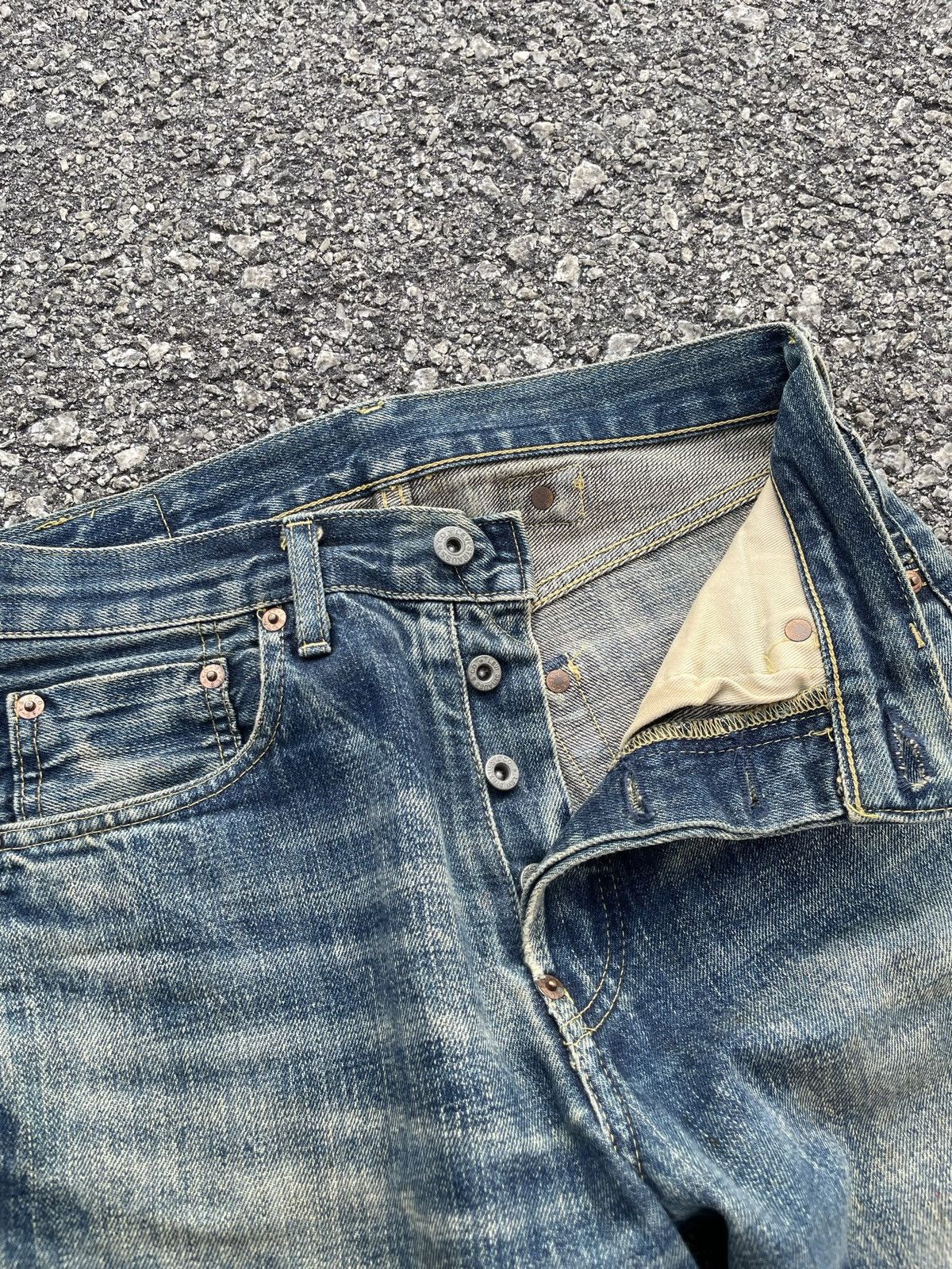 Levi's × Vintage Vintage Levi’s Big E Selvedge Denim Size US 29 - 5 Thumbnail