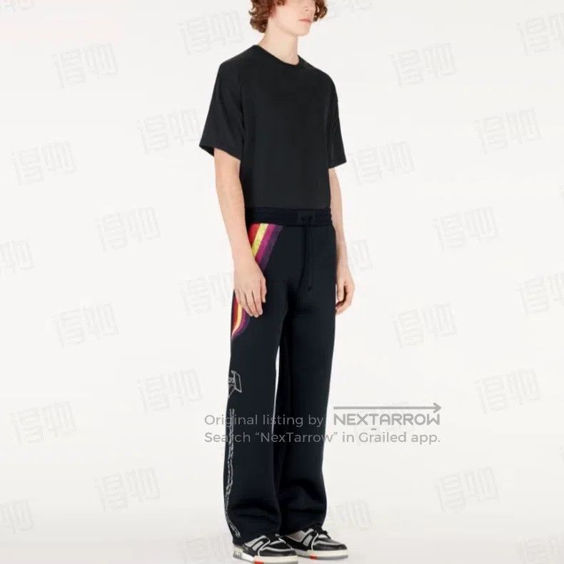 Louis Vuitton Louis Vuitton size xl Printed logo sweatpants Size US 28 / EU 44 - 6 Thumbnail