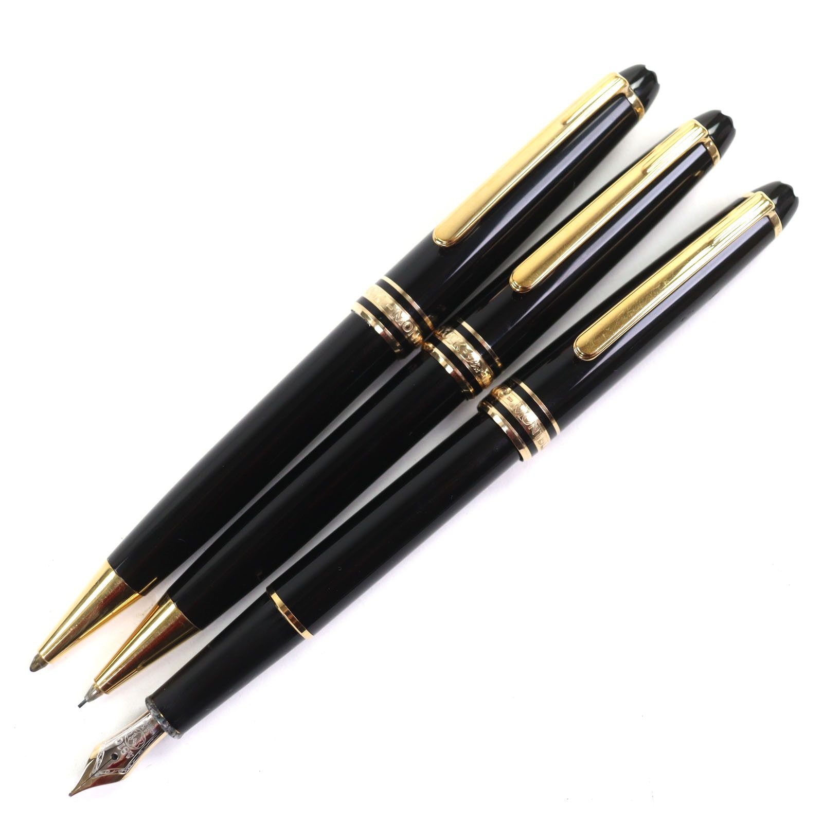 Montblanc Montblanc MONTBLANC Meisterstück 14K Fountain Pen Metal Pen DUTY FREE for USA Size ONE SIZE - 1 Thumbnail