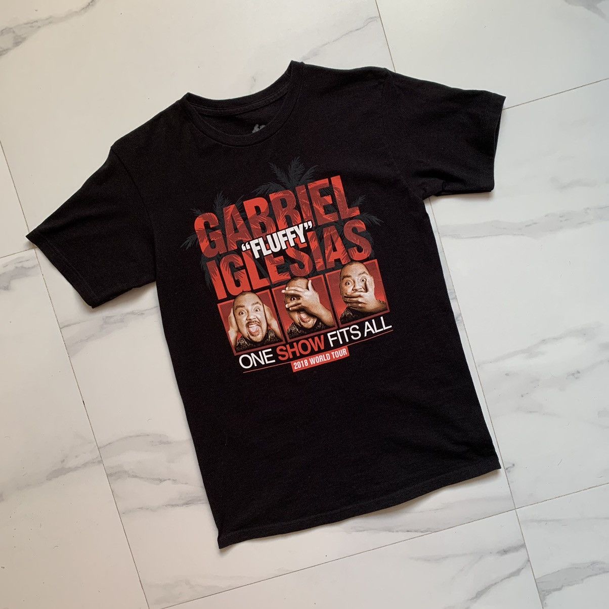 Other Gabriel Iglesias “Fluffy” One Show Fits All 2018 Tour Tee Size US S / EU 44-46 / 1 - 4 Thumbnail